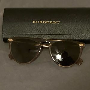 Burberry Havana Glasses. Dark Gradient Lenses